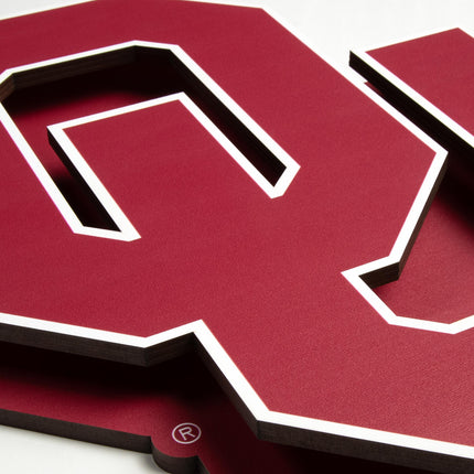 Oklahoma Sooners 3DX Die Cut Logo