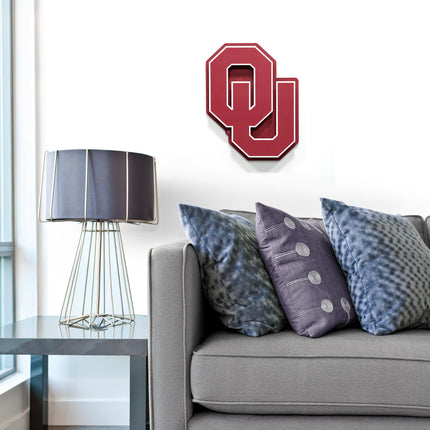 Oklahoma Sooners 3DX Die Cut Logo