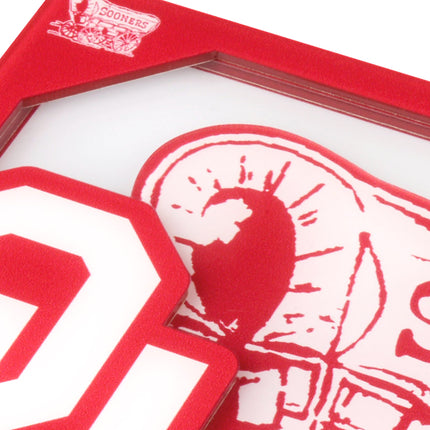 Oklahoma Sooners 3D Logo Series Coasters
