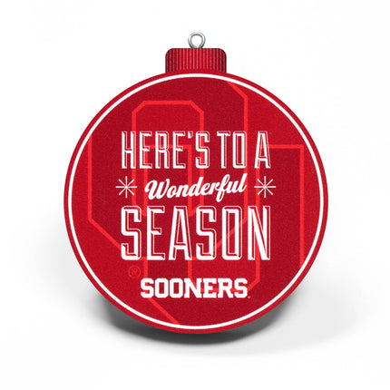 Oklahoma Sooners 3D StadiumView Ornaments