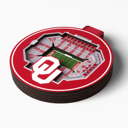 Oklahoma Sooners 3D StadiumView Ornaments