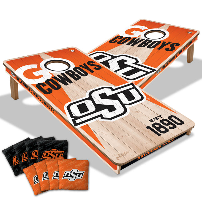 Oklahoma State Cowboys 2x4 Cornhole Boards