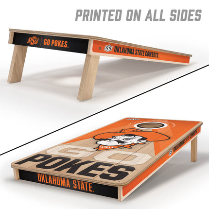 Oklahoma State Cowboys 2x4 Slogan Series Cornhole Boards