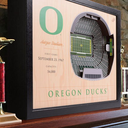 Oregon 25-Layer StadiumViews 3D Wall Art