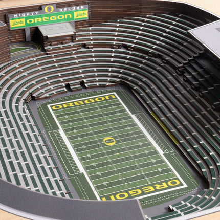 Oregon 25-Layer StadiumViews 3D Wall Art