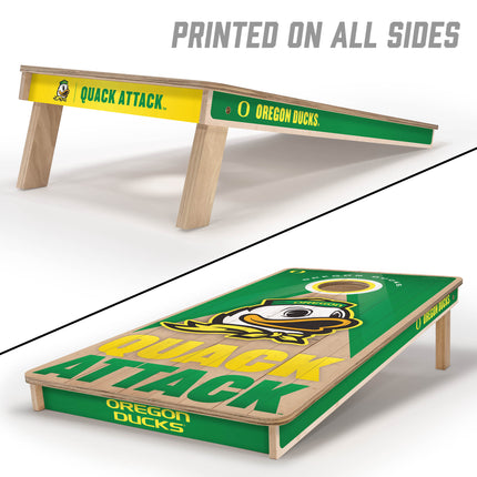 Oregon Ducks 2x4 Slogan Series Cornhole Boards