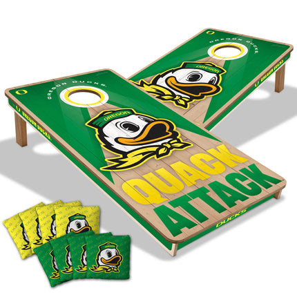 Oregon Ducks 2x4 Slogan Series Cornhole Boards