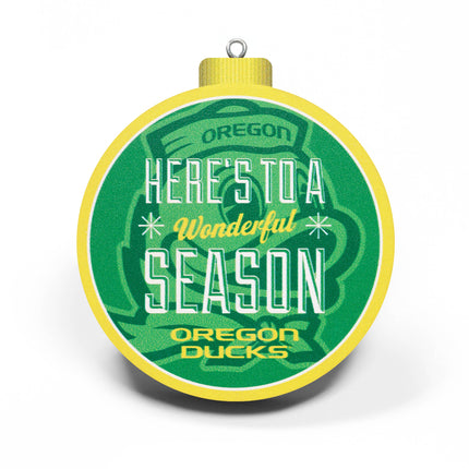 Oregon Ducks 3D Logo Series Ornament