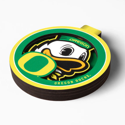Oregon Ducks 3D Logo Series Ornament