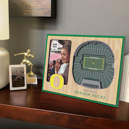 Oregon Ducks 3D StadiumView Picture Frame