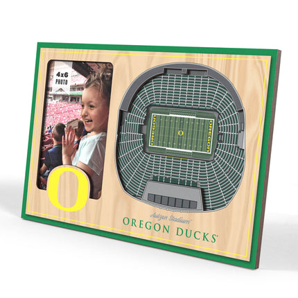 Oregon Ducks 3D StadiumView Picture Frame