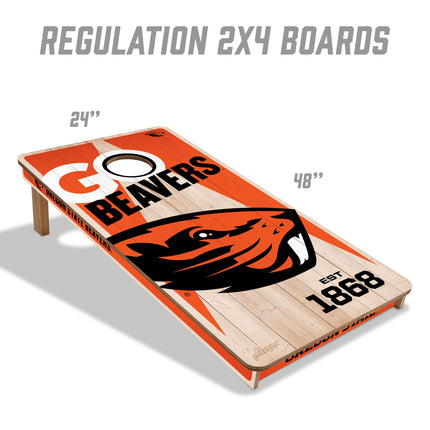 Oregon State Beavers 2x4 Cornhole Boards