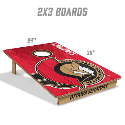 Ottawa Senators 2x3 Cornhole Boards