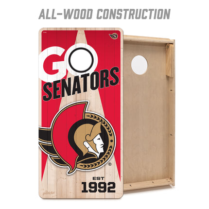 Ottawa Senators 2x4 Cornhole