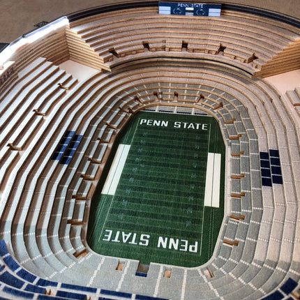 Penn State Nittany Lions 25-Layer StadiumView End Table