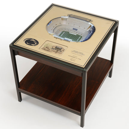Penn State Nittany Lions 25-Layer StadiumView End Table