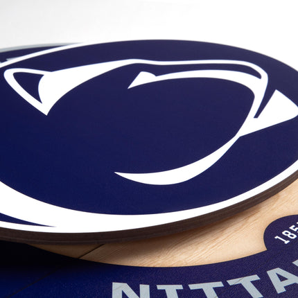 Penn State Nittany Lions 3DX Circle Backer Wall Art