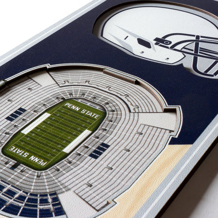 Penn State Nittany Lions 3D Stadium 6x19 Banners