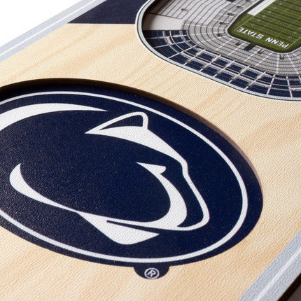 Penn State Nittany Lions 3D Stadium 6x19 Banners