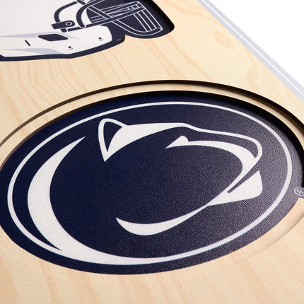 Penn State Nittany Lions 8x32 3D Stadium Banner