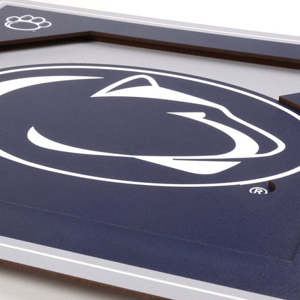 Penn State Nittany Lions 3D Logo Series Wall Art - 12x12