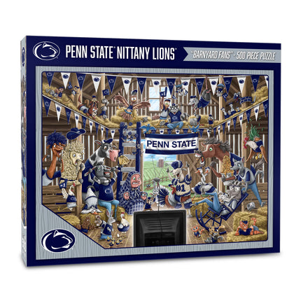Penn State Nittany Lions Barnyard Fans Puzzle - 500 PC