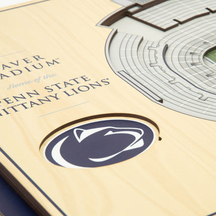 Penn State Nittany Lions 5-Layer 3D StadiumView Wall Art