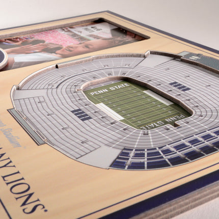 Penn State Nittany Lions 3D StadiumView Picture Frame