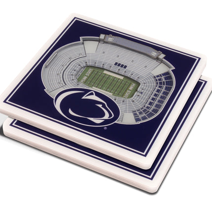 Penn State Nittany Lions 3D Stadium View Coasters