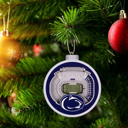Penn State Nittany Lions 3D StadiumView Ornaments