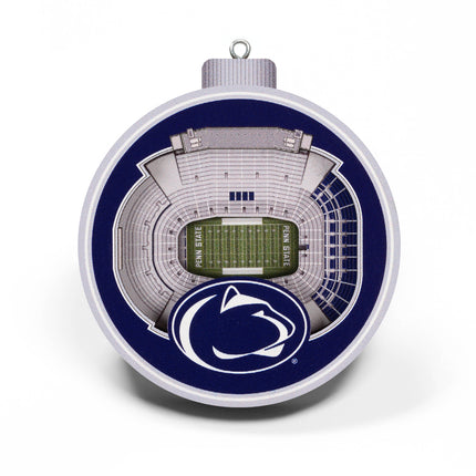 Penn State Nittany Lions 3D StadiumView Ornaments