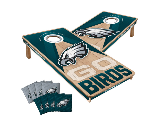 Philadelphia Eagles Cornhole Boards 2x4 Slogan Series