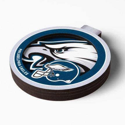 Philadelphia Eagles 3D Logo Series Ornament