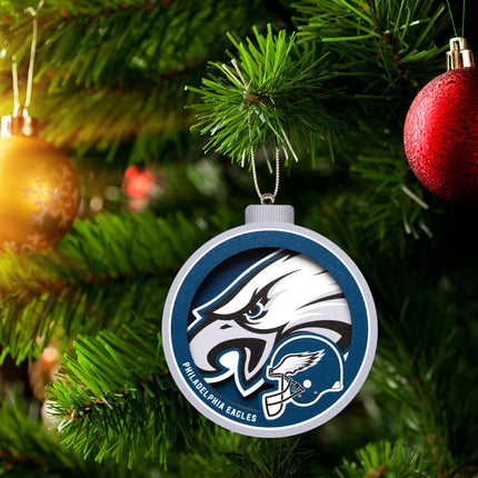 Philadelphia Eagles 3D Logo Series Ornament