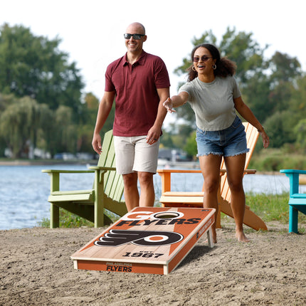 Philadelphia Flyers 2x4 Cornhole