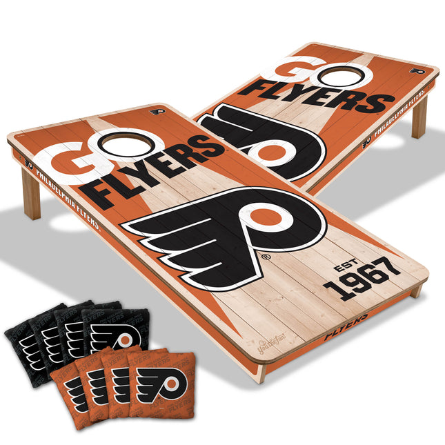 Philadelphia Flyers 2x4 Cornhole