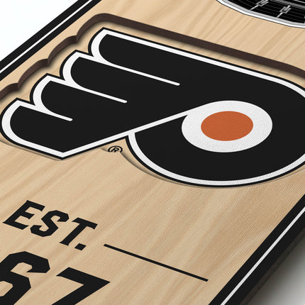 Philadelphia Flyers 3D Stadium 6x19 Banners