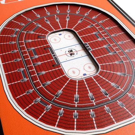 Philadelphia Flyers 8x32 3D Stadium Banner