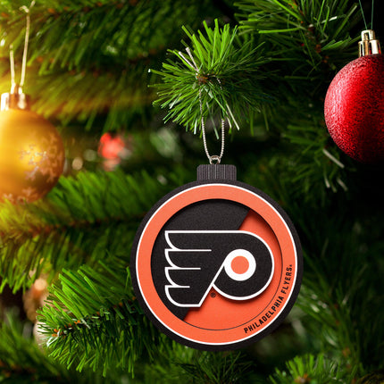 Philadelphia Flyers 3D Logo Series Ornament