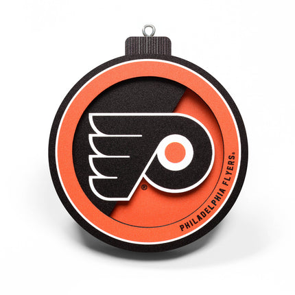 Philadelphia Flyers 3D Logo Series Ornament