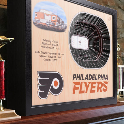 Philadelphia Flyers 25 Layer Arena Art