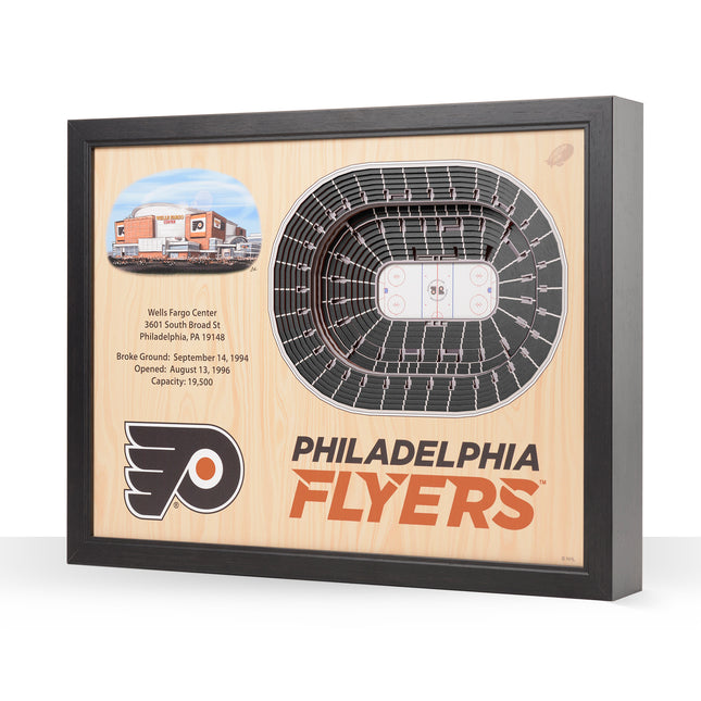 Philadelphia Flyers 25 Layer Arena Art