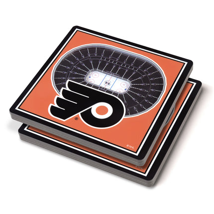 Philadelphia Flyers 3D Stadium View Coasters