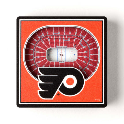 Philadelphia Flyers 3D StadiumView Magnets