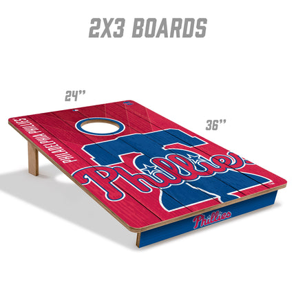 Philadelphia Phillies 2x3 Cornhole Boards