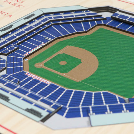 Philadelphia Phillies 5-Layer 3D StadiumView Wall Art