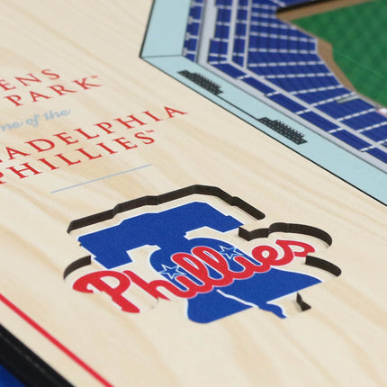 Philadelphia Phillies 5-Layer 3D StadiumView Wall Art