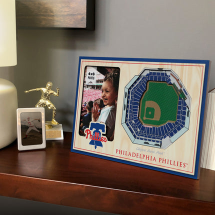 Philadelphia Phillies 3D StadiumView Picture Frame