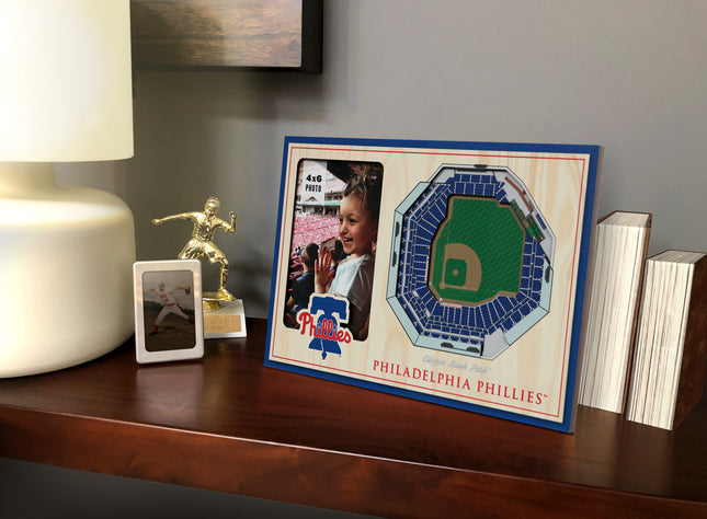 Philadelphia Phillies 3D StadiumView Picture Frame