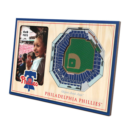 Philadelphia Phillies 3D StadiumView Picture Frame